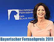 Verleihung des Bayerischen Fernsehpreis 2011 am 10.06.2011 im Prinzregententheater. Ehrenpreis des Bayerischen Ministerpräsidenten für Iris Berben (©Foto. Martin Schmitz)